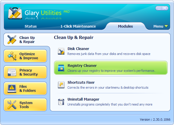 download the last version for windows Glary Utilities Pro 5.208.0.237