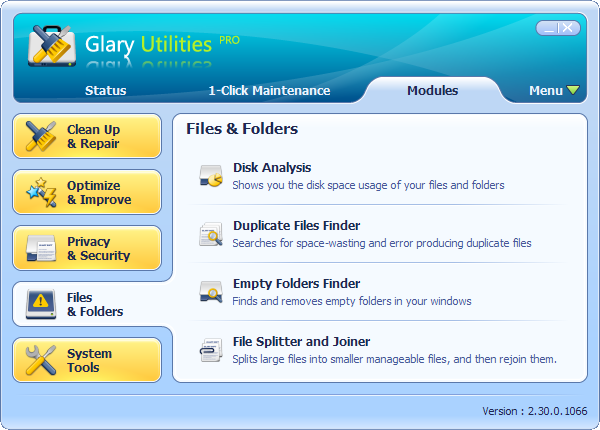download the new version for android Glary Utilities Pro 5.208.0.237
