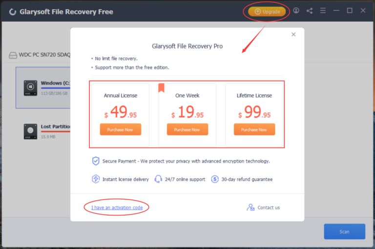 Glarysoft File Recovery Pro 1.24.0.24 download the last version for apple